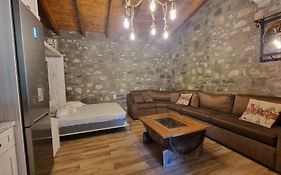 House With Big Garden And Barbeque In Nature